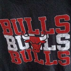 NBA Black and Red Graphic Tee